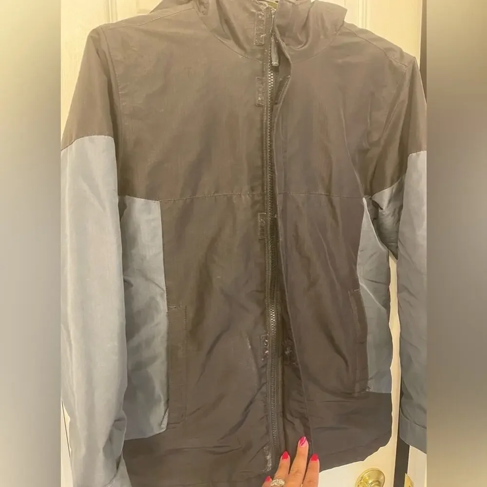 Children’s Place Boys Black and Grey Jacket size Large 10/12